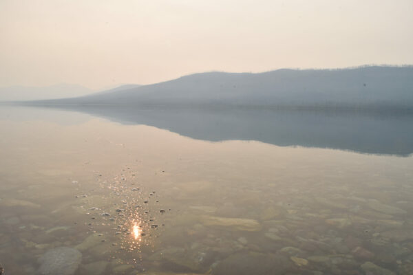 Hazy Lake McDonald